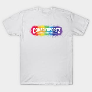 ComedySportz Pride Wordmark T-Shirt